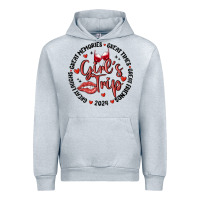Heather Grey girl's trip Urban Hoodie - MaliasSmallBusiness