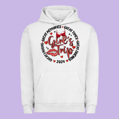 Girl's Trip Urban Hoodie Designed By Maliassmallbusiness