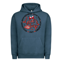 Pigment Midnight Navy girl's trip Urban Hoodie - MaliasSmallBusiness
