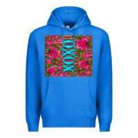 True Royal xoxo valentine's day pink roses and hearts Premium Hoodie - Jasminsmagicworld