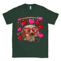 Sports Green Valentine's day cockapoo Classic Tee - RanaPortraitStore