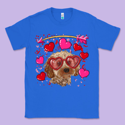 Classic Tee Valentine's day cockapoo