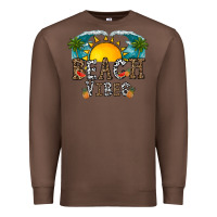 Chestnut beach vibes Premium Sweatshirt - CowhideDigitalArt