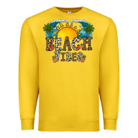 Lemon beach vibes Premium Sweatshirt - CowhideDigitalArt