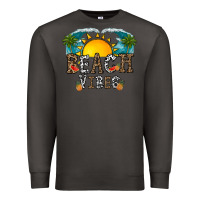 Smoke beach vibes Premium Sweatshirt - CowhideDigitalArt