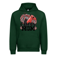 Forest Green cheer mom Urban Hoodie - MaliasSmallBusiness