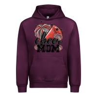 Mauve Wine cheer mom Urban Hoodie - MaliasSmallBusiness