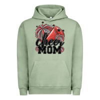 Pigment Oil Green cheer mom Urban Hoodie - MaliasSmallBusiness