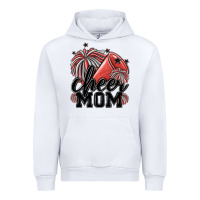 White cheer mom Urban Hoodie - MaliasSmallBusiness