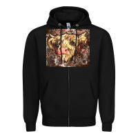 Black leopard cow Zipper Hoodie - Zillion Design Studio