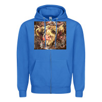 True Royal leopard cow Zipper Hoodie - Zillion Design Studio