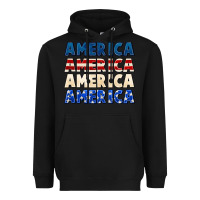 Black America 4th of July Heavyweight Hoodie - CowGirlArtShop