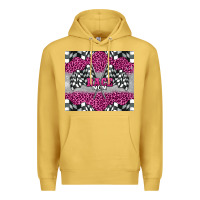 Antique Gold race mom Premium Hoodie - BarkalooDesign