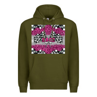 Army Green race mom Premium Hoodie - BarkalooDesign