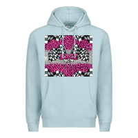 Blue Mist race mom Premium Hoodie - BarkalooDesign