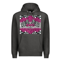 Charcoal Heather race mom Premium Hoodie - BarkalooDesign