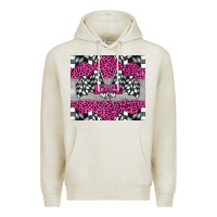 Oatmeal Heather race mom Premium Hoodie - BarkalooDesign