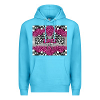 Ocean Blue race mom Premium Hoodie - BarkalooDesign