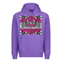 Purple race mom Premium Hoodie - BarkalooDesign