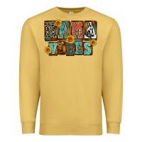 Antique Gold western mama vibes Premium Sweatshirt - FaDigitalArtStudio
