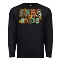 Black western mama vibes Premium Sweatshirt - FaDigitalArtStudio