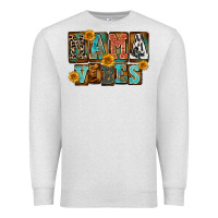 Oatmeal Heather western mama vibes Premium Sweatshirt - FaDigitalArtStudio