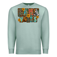 Seafoam western mama vibes Premium Sweatshirt - FaDigitalArtStudio