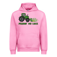 Fuchsia Pink pushin' my luck Urban Hoodie - MaliasSmallBusiness