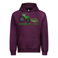 Mauve Wine pushin' my luck Urban Hoodie - MaliasSmallBusiness