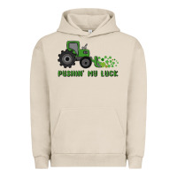 Pigment French Oak pushin' my luck Urban Hoodie - MaliasSmallBusiness
