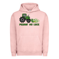 Pigment Salmon pushin' my luck Urban Hoodie - MaliasSmallBusiness