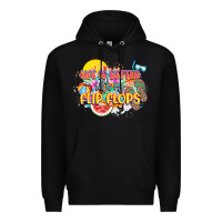 Black Life is better with my flip flops Premium Hoodie - NancyCooperArtShop