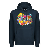 Navy Life is better with my flip flops Premium Hoodie - NancyCooperArtShop
