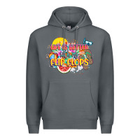 Rock Life is better with my flip flops Premium Hoodie - NancyCooperArtShop
