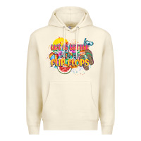 Sandshell Life is better with my flip flops Premium Hoodie - NancyCooperArtShop