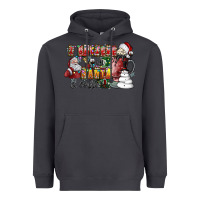 Smoke I Believe In Santa And Coffee Heavyweight Hoodie - CowhideDigitalArt