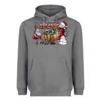 Storm I Believe In Santa And Coffee Heavyweight Hoodie - CowhideDigitalArt
