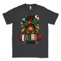 Smoke teacher life afro messy bun Classic Tee - texasbilliewilder