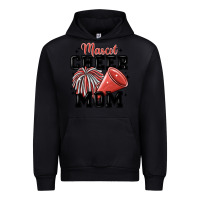 Black mascot cheer mom Urban Hoodie - MaliasSmallBusiness