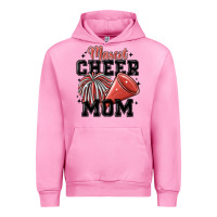 Fuchsia Pink mascot cheer mom Urban Hoodie - MaliasSmallBusiness