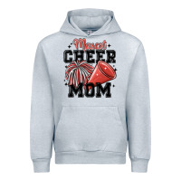 Heather Grey mascot cheer mom Urban Hoodie - MaliasSmallBusiness