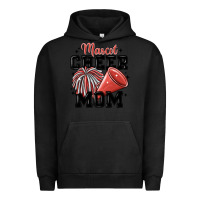 Pigment Black mascot cheer mom Urban Hoodie - MaliasSmallBusiness