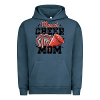 Pigment Midnight Navy mascot cheer mom Urban Hoodie - MaliasSmallBusiness