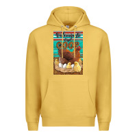 Antique Gold Western Welcome To Our Coop Premium Hoodie - LillyAllenDesigns