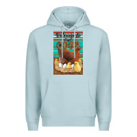 Blue Mist Western Welcome To Our Coop Premium Hoodie - LillyAllenDesigns