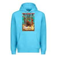 Ocean Blue Western Welcome To Our Coop Premium Hoodie - LillyAllenDesigns