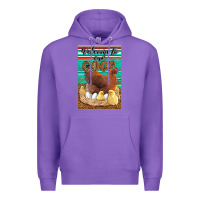 Purple Western Welcome To Our Coop Premium Hoodie - LillyAllenDesigns