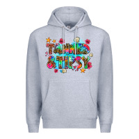 Heather Grey tanned and tipsy Premium Hoodie - AdoDesignShop
