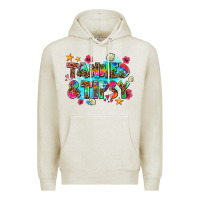 Oatmeal Heather tanned and tipsy Premium Hoodie - AdoDesignShop