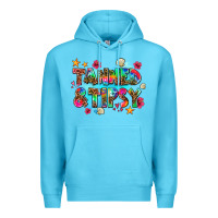 Ocean Blue tanned and tipsy Premium Hoodie - AdoDesignShop